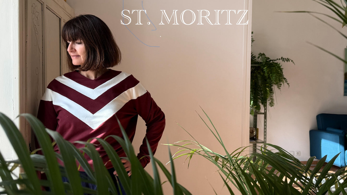 Sweat-shirt Saint -Moritz